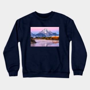 Mt. Moran in its Glory Crewneck Sweatshirt